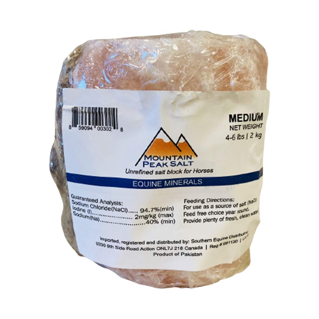 DV - MOUNTAIN PEAK HIMALAYAN ROCK SALT ON A ROPE MED