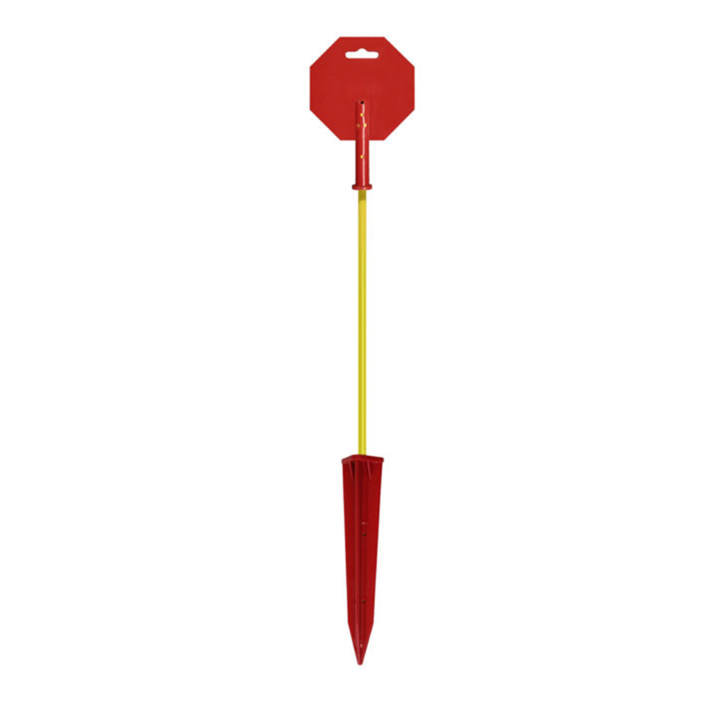 DERCO ROD STOP SIGN 48&quot;L FIBERGLASS