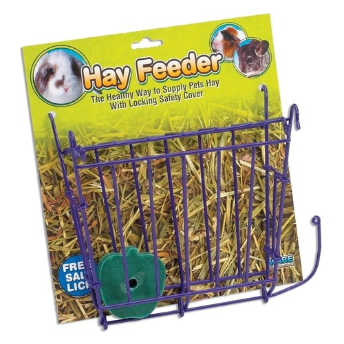 DR - WARE CHEW PROOF HAY FEEDER W/ SALT LICK