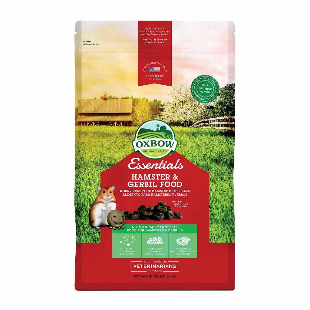 DR - OXBOW ESSENTIALS HAMSTER &amp; GERBIL 1LB