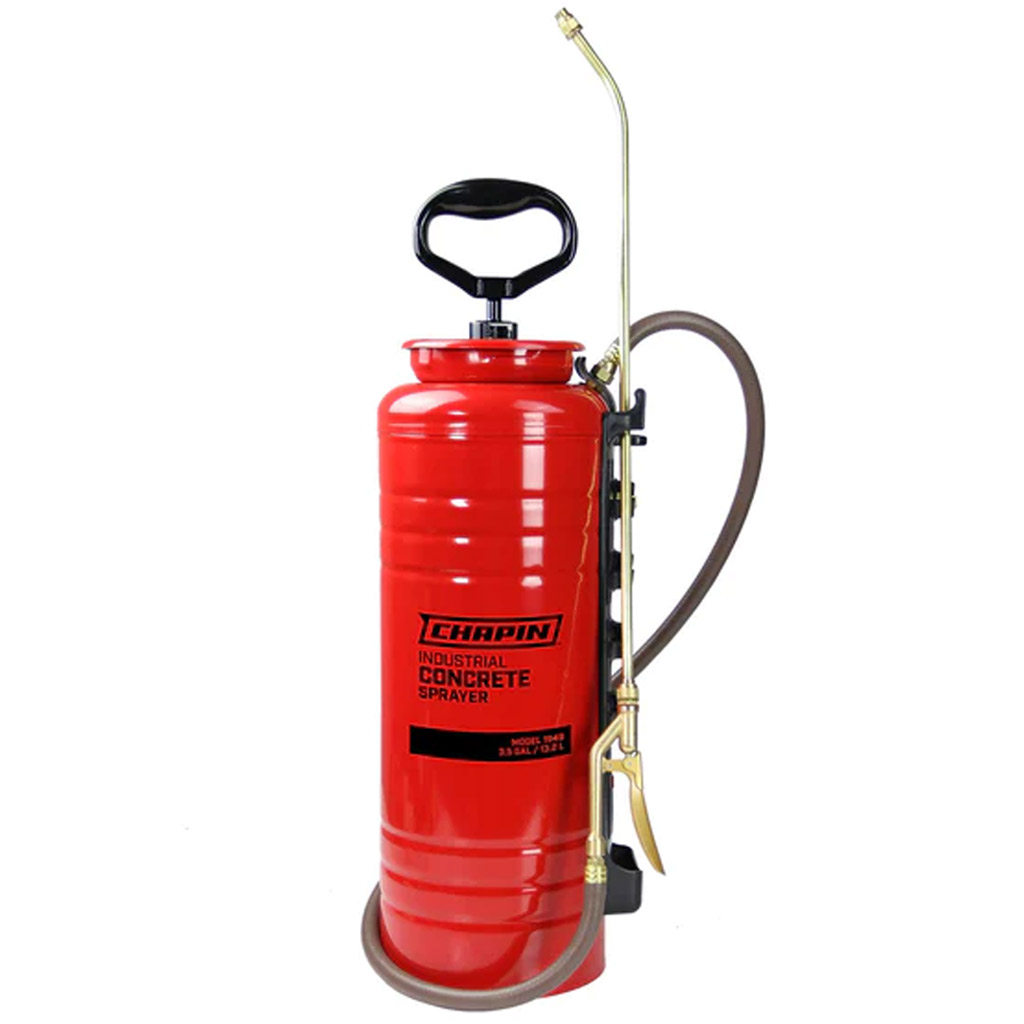 DMB - CHAPIN SPRAYER 3.5GAL INDUSTRIAL CONCRETE HANDPUMP TRI-POXY STEEL W/ BRASS WAND 1949