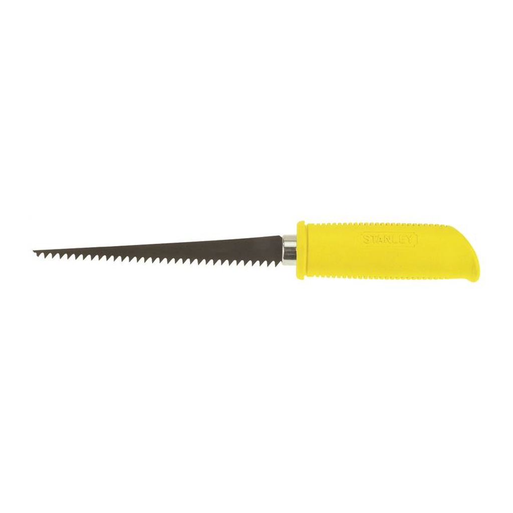 STANLEY SAW WALLBOARD 6"X8 TPI PLASTIC HANDLE 15-556 