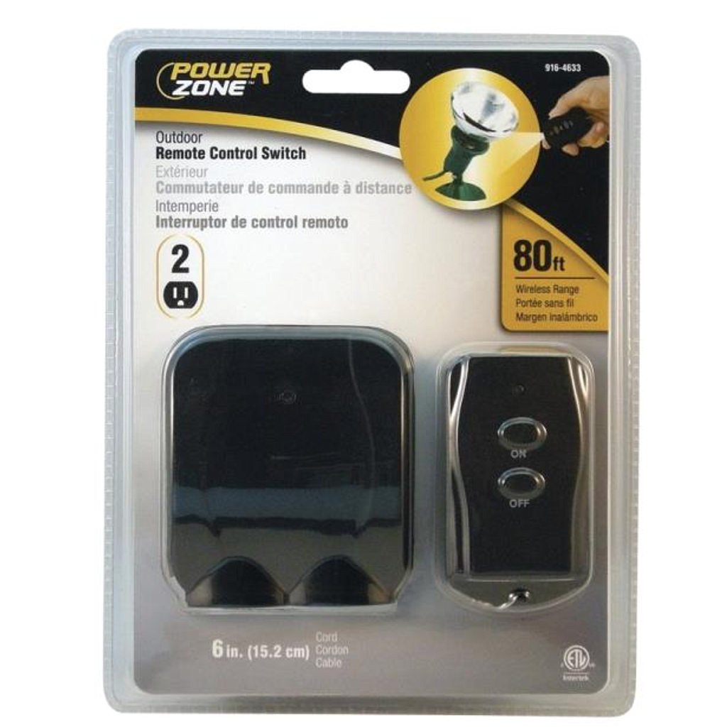 DMB - POWERZONE OUTDOOR TIMER REMOTE CONTROL BLK