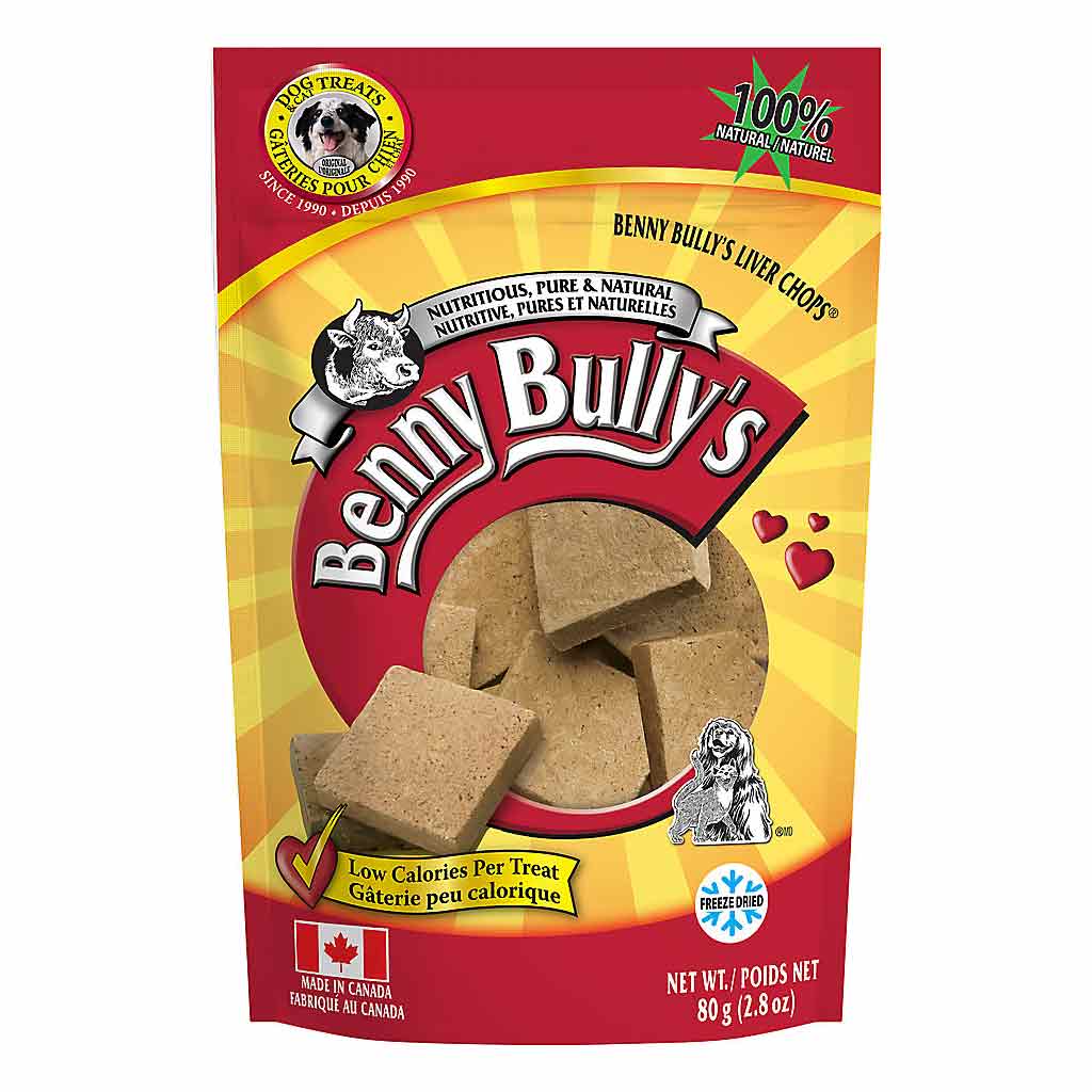 BENNY BULLY'S LIVER CHOP 80GM