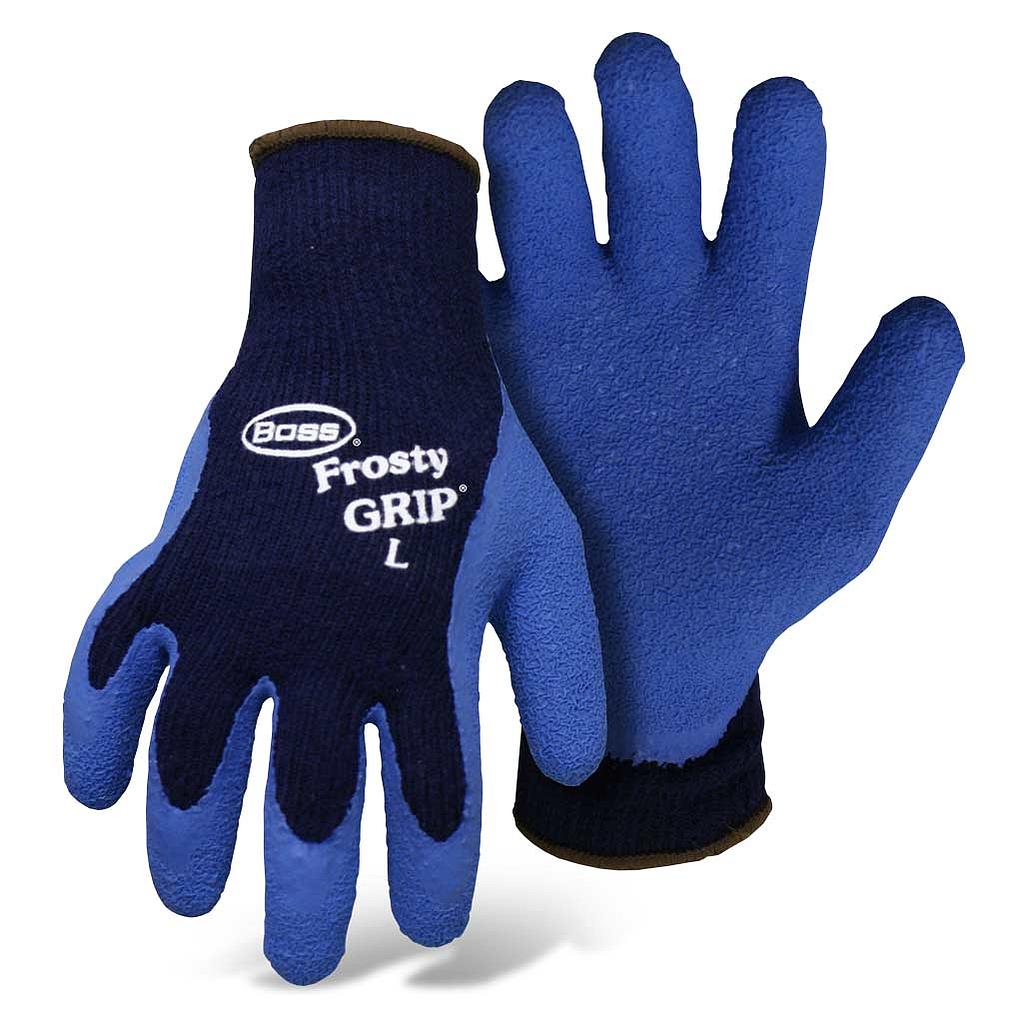 DV - BOSS FROSTY GRIP INSULATED LATEX COATED KNIT GLOVE LARGE