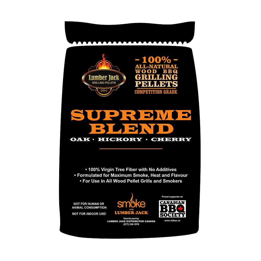 LUMBER JACK SUPREME BLEND PELLETS 20 LB
