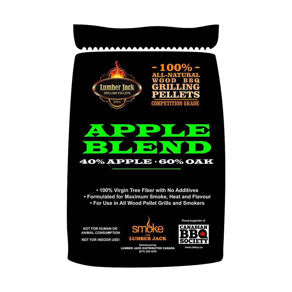 LUMBER JACK APPLE BLEND PELLETS 20 LB
