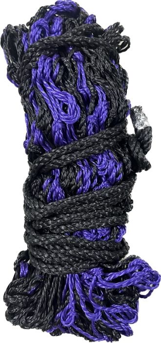 GER-RYAN HAY NAG SLOW FEED HAY NET 2&quot; HOLES PURPLE-BLACK