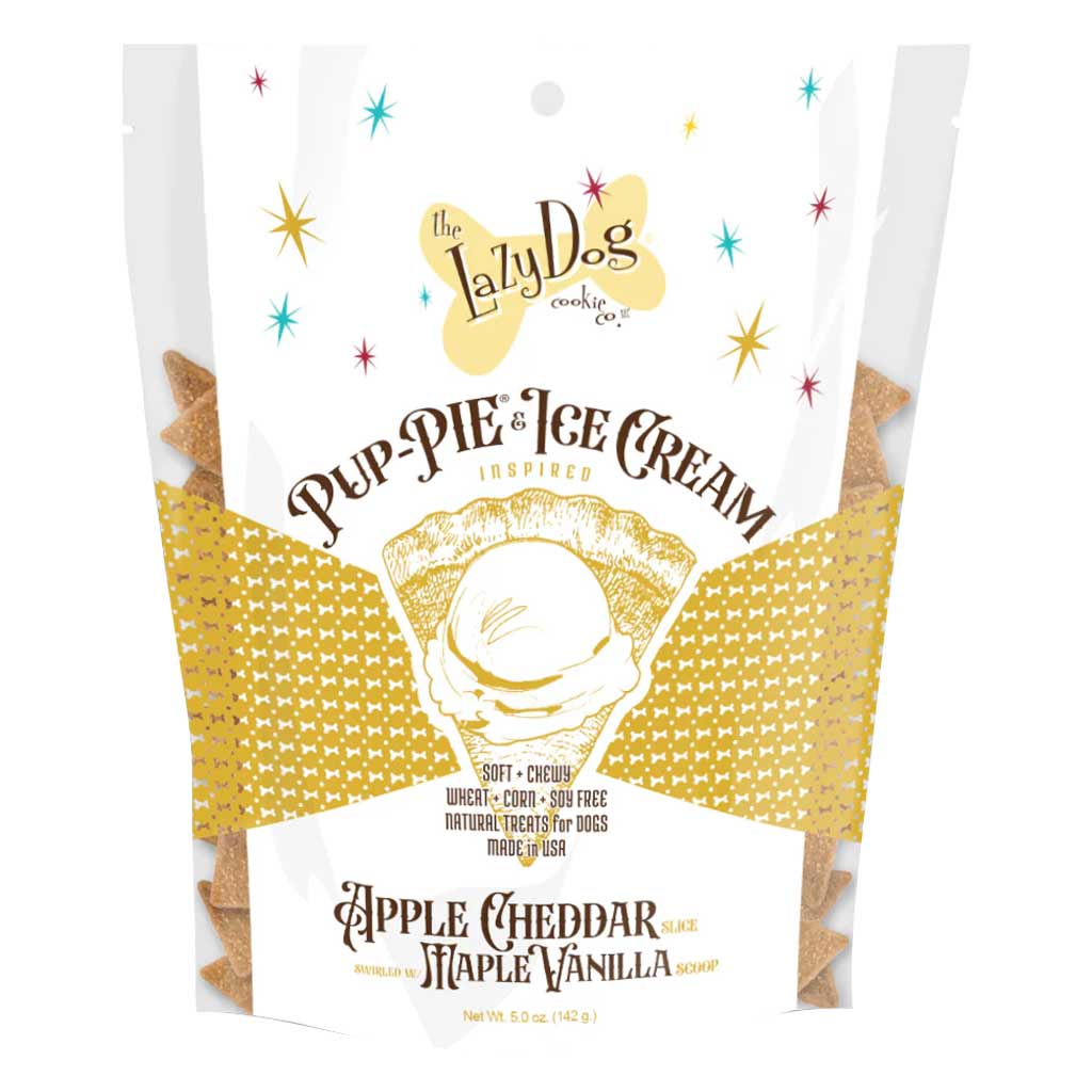 DMB - PUP-PIE &amp; ICE CREAM APPLE CHEDDAR SLICE W MAPLE VANILLA SCOOP 142g