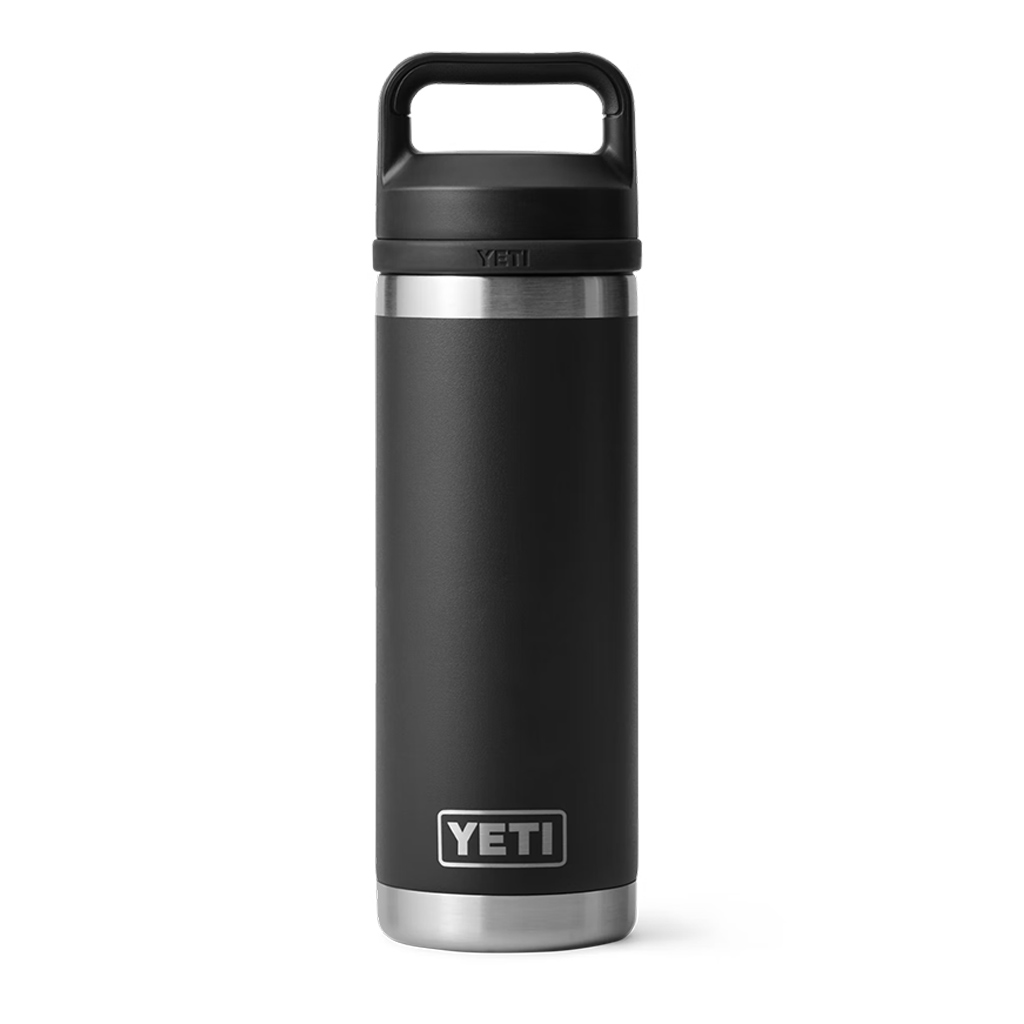 DR - YETI RAMBLER BOTTLE W/CHUG 532ML BLACK