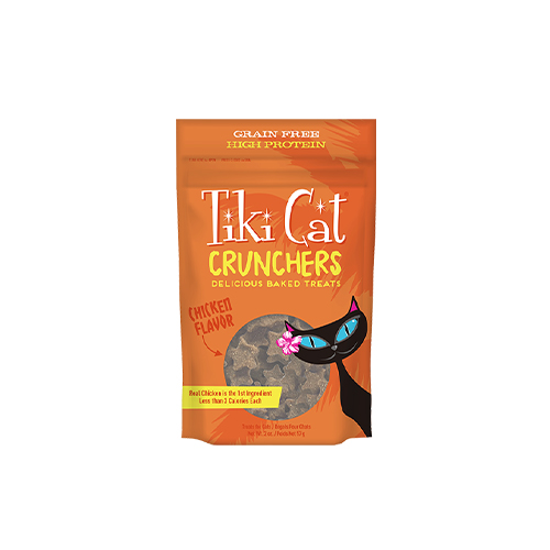 TIKI CAT CRUNCHERS CHICKEN TREATS 2OZ