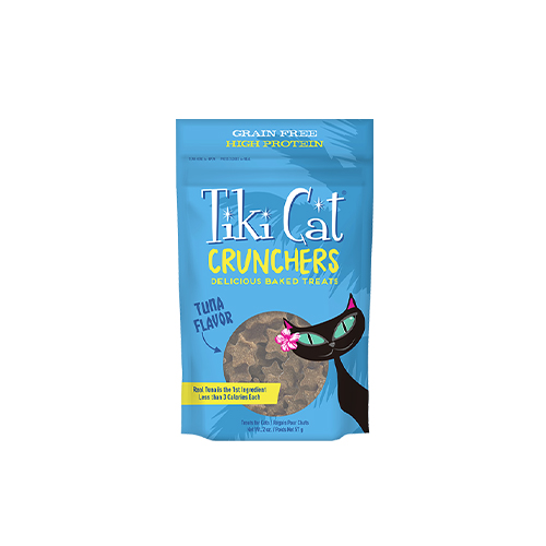 TIKI CAT CRUNCHERS TUNA TREATS 2OZ