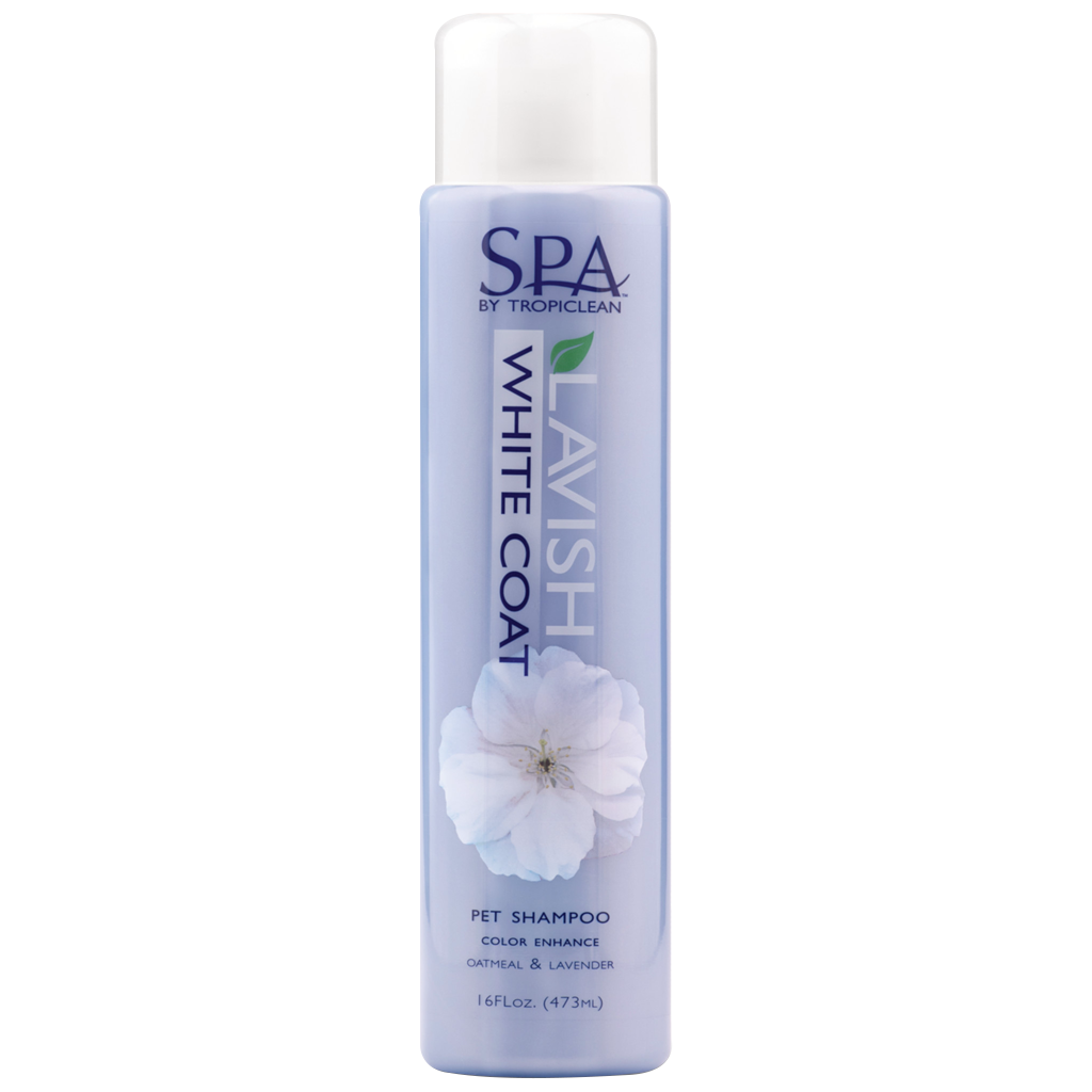 TROPICLEAN SPA WHITE COAT SHAMPOO 16OZ
