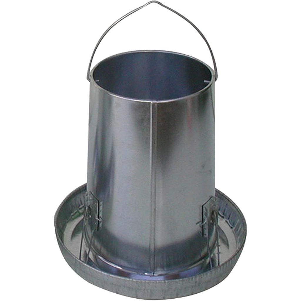 FARM TUFF HANGING FEEDER GALVANIZED 25LB