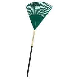 [10046312] LANDSCAPERS SELECT LEAF RAKE, 24&quot; 26-TINE POLY 48&quot; WOOD HNDL - 34586