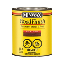 [10053246] MINWAX WOOD FINISH SEDONA RED 946ML