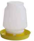 [10060640] LITTLE GIANT POULTRY WATERER COMPLETE 1GAL POLY YELLOW