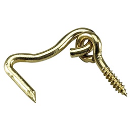 [10067124] DMB - ONWARD GATE HOOK &amp; EYE BRASS 1&quot;L 2PK
