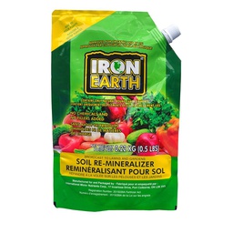 [10070606] DV - IRON EARTH SOIL RE-MINERALIZER .22KG (0.5LB)