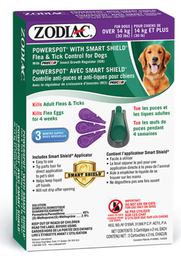 [10079168] DMB - ZODIAC SMART SHIELD POWER SPOT DOGS OVER 14KG 3 TUBES W/APPLICATOR