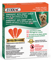 [10079176] DMB - ZODIAC SMART SHIELD POWER SPORT DOGS UNDER 14KG 3 TUBE REFILL