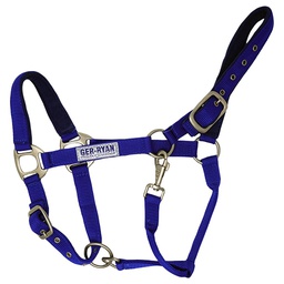 [10086084] GER-RYAN NYLON HALTER PADDED FULL ROYAL BLUE