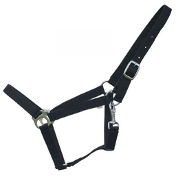 [10086182] GER-RYAN NYLON HALTER FULL BLACK
