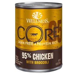 [10088268] DV - WELLNESS DOG CORE 95% CHICKEN W/BROCCOLI 12.5OZ