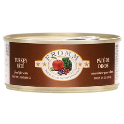 [10088576] DMB - FROMM CAT 4STAR GF TURKEY PATE 5.5OZ 