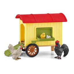 [10089154] SCHLEICH FW MOBILE CHICKEN COOP
