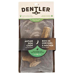 [10089726] DR - DENTLER WHOLE NATURAL ANTLER DOG CHEW XL