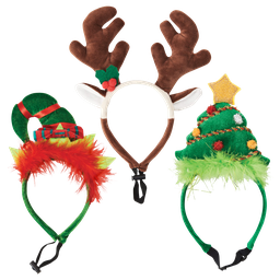 [10089758] DMB - SPOT HOLIDAY HEADBANDS ASST