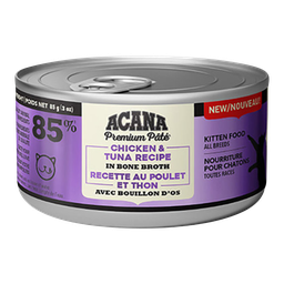 [10091200] ACANA KITTEN CHICKEN &amp; TUNA RECIPE IN BONE BROTH 85g (3OZ)