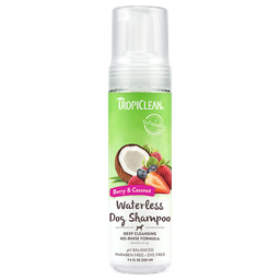 [10092366] TROPICLEAN DEEP CLEANING WATERLESS SHAMPOO 7.4OZ
