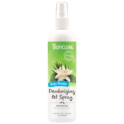 [10092368] TROPICLEAN BABY POWDER DEODORIZING PET SPRAY 8OZ