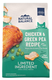 [10092476] NATURAL BALANCE CAT GF CHICKEN AND PEA 4LB