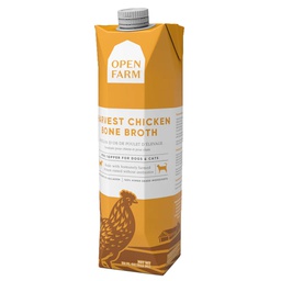 [10093230] OPEN FARM HARVEST CHICKEN BONE BROTH FOR DOGS &amp; CATS 32OZ