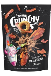 [10094238] FROMM DOG CRUNCHY O'S BACON BLASTERS 6OZ