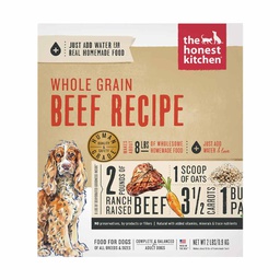 [10094402] THE HONEST KITCHEN DOG WHOLE GRAIN BEEF RECIPE  2LB