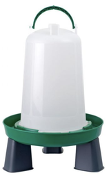[10094814] FARMHAUS WATERER W/LEGS 3L PLASTIC