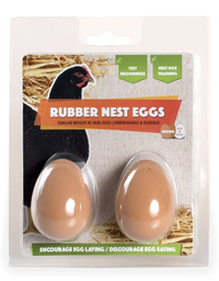 [10094968] RUBBER EGG BROWN 2PK