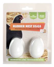 [10094970] RUBBER EGG WHITE 2PK