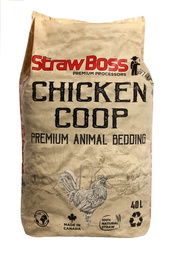 [10095402] STRAW BOSS CHICKEN COOP BEDDING 40L