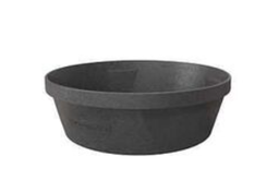 [10105004] RED BARN FEEDER PAN RUBBER BLK 8QT