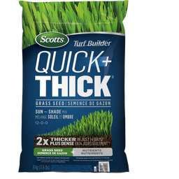 [10105244] SCOTTS TURF BUILDER QUICK + THICK SUN/SHADE GRASS SEED MIX 8KG