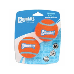 [10009484] DV - CHUCKIT TENNIS BALL MED 2PK