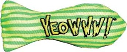 [10014306] YEOWWW CATNIP STINKIES GREEN STRIPES