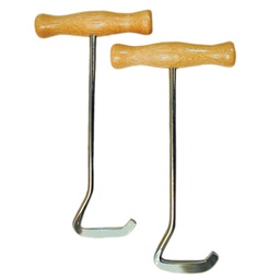 [10016068] DV - BOOT PULLS WOODEN HANDLE