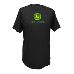 [10016954] DMB - JOHN DEERE LOGO TEE BLACK LARGE