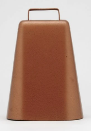 [10028260] BEVIN SHEEP BELL #10 COPPER PLATED 3-3/8&quot;